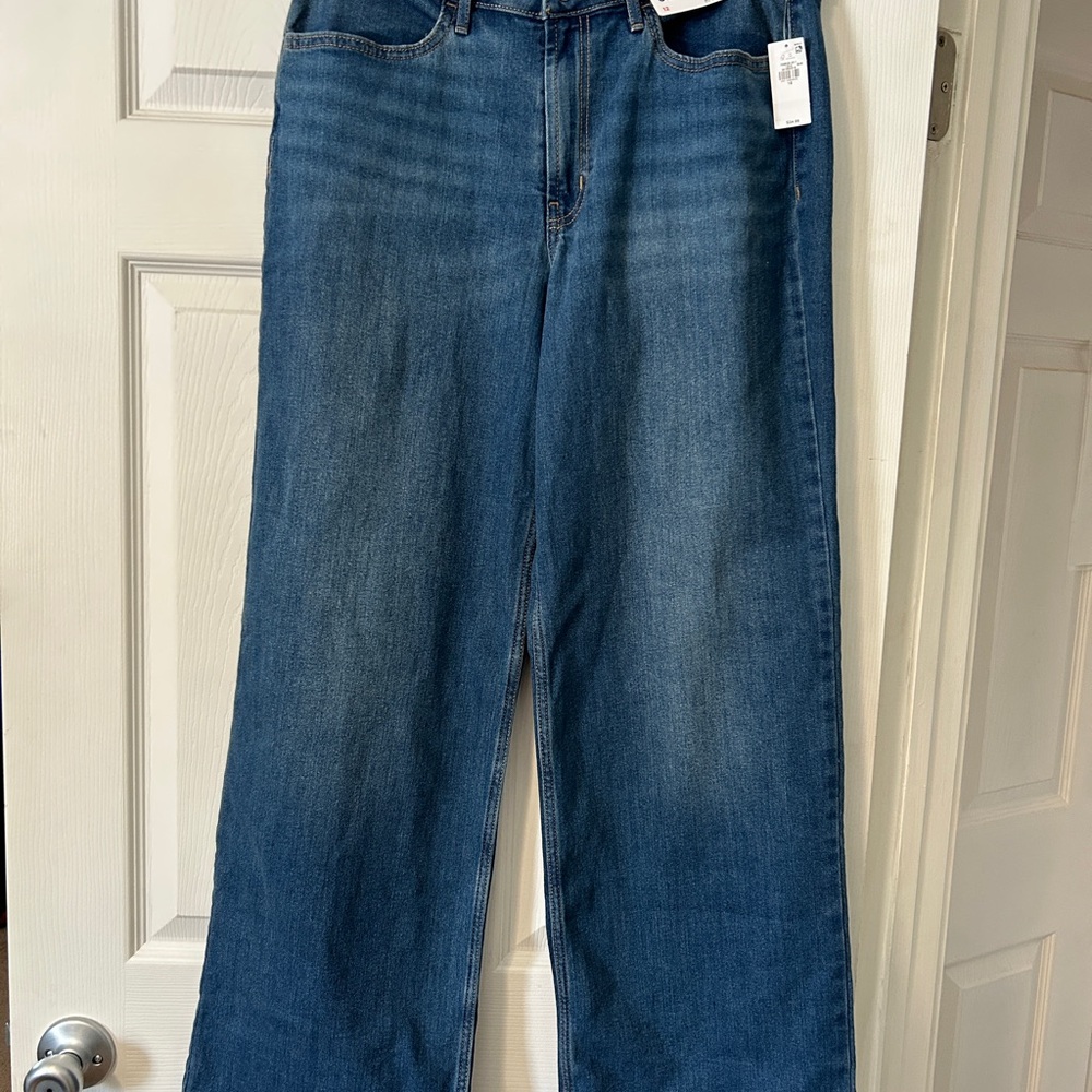 NWT Old Navy High-Waisted Wow Wide-Leg Jeans Size 12 - Picture 5 of 5